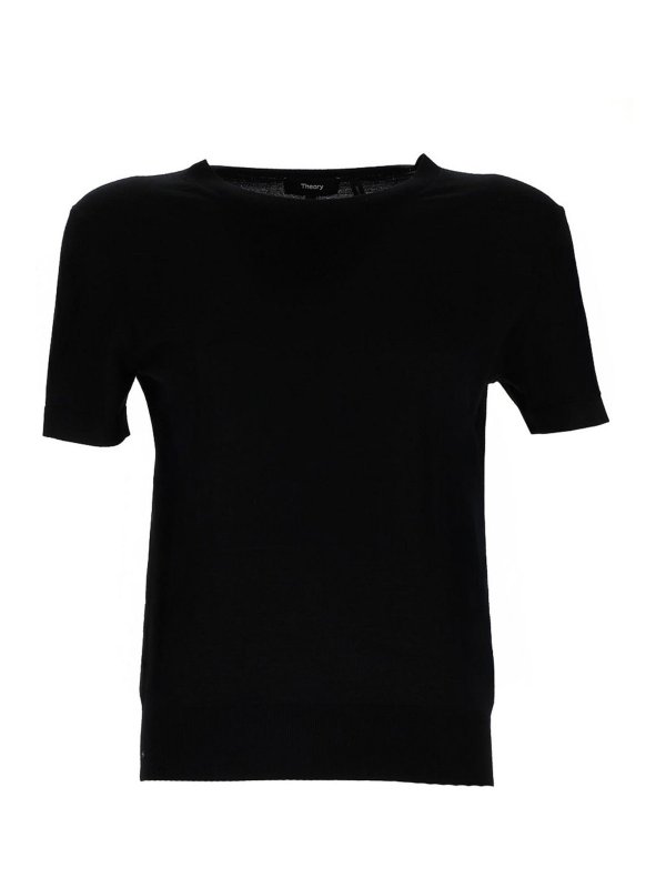 Theory: maglia collo rotondo - Maglietta
