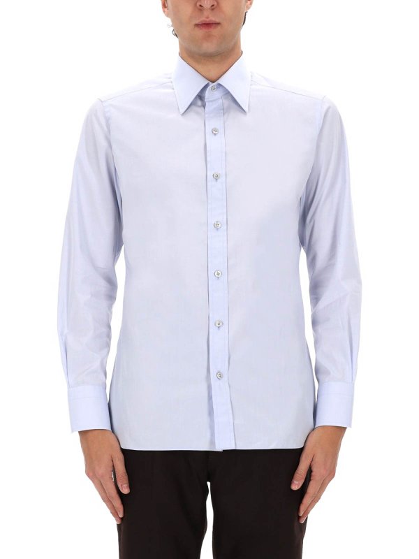 Hemd - Blau shop online: TOM FORD
