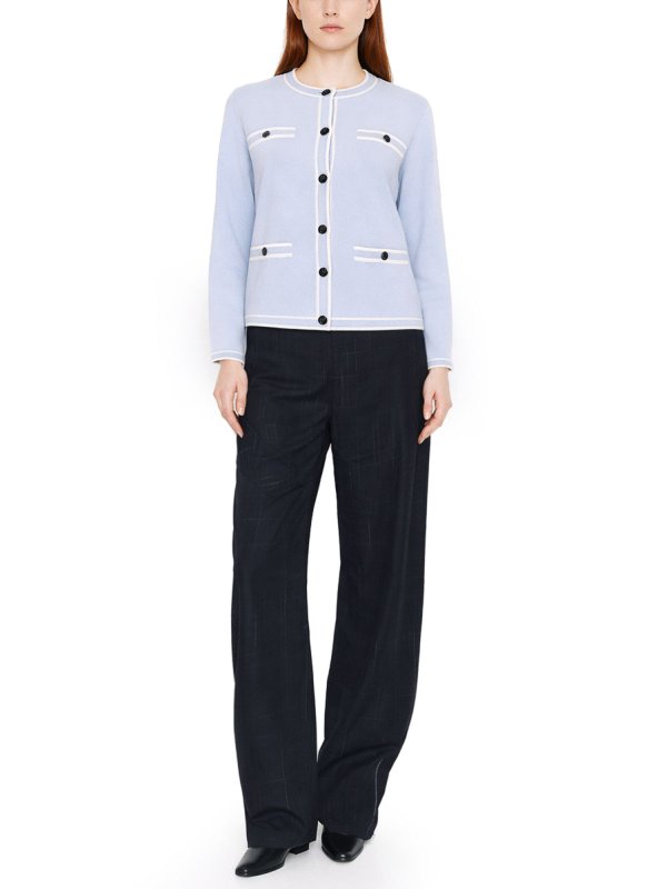 TORY BURCH: クルーネック online - クルーネック - ブルー