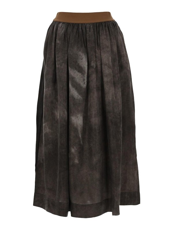 UMA WANG: Faldas largas online - Falda Larga - Gris