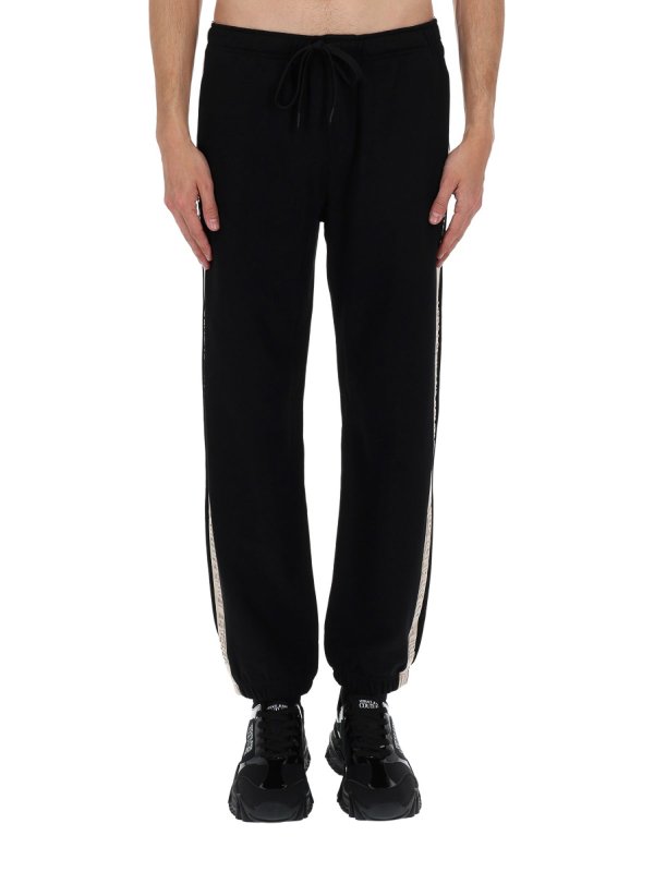 The Best Shops Versace Jeans Couture: トラックスーツ ボトムス - 黒