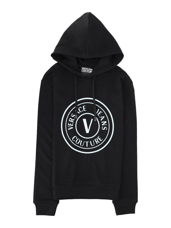 Versace Jeans Couture: スウェット＆セーター - スウェットシャツ/セーター - 黒