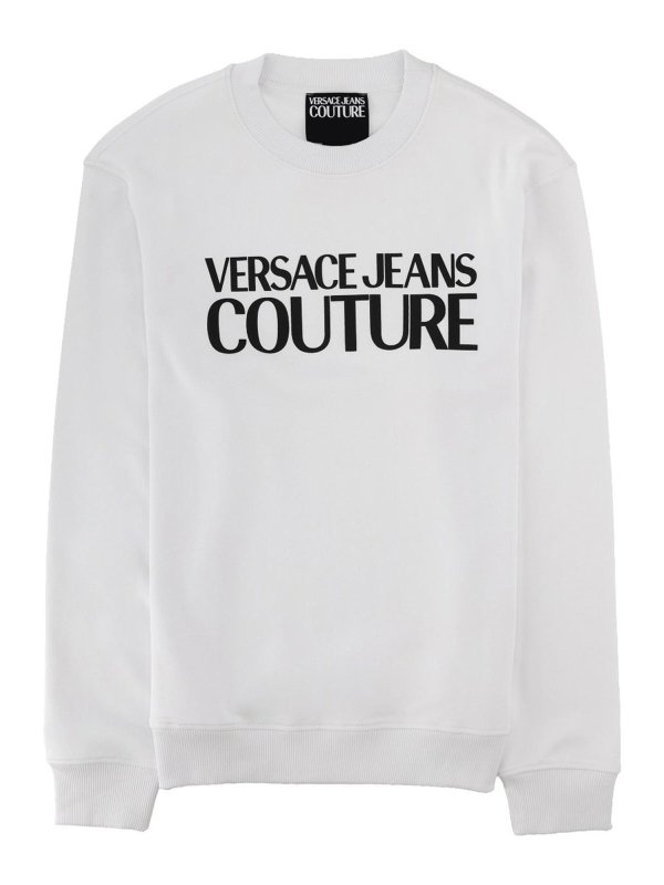 Versace Jeans Couture: スウェット＆セーター - スウェットシャツ/セーター - 白