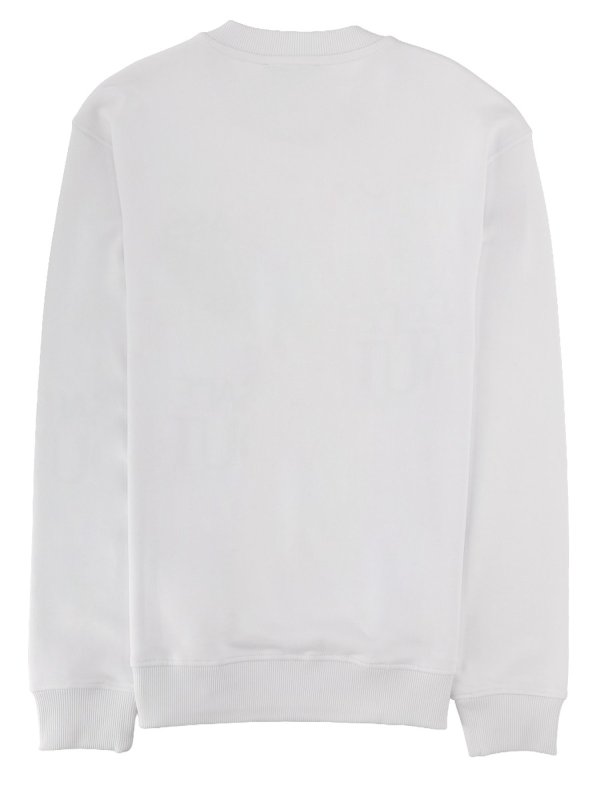 Versace Jeans Couture: スウェット＆セーター online - スウェットシャツ/セーター - 白