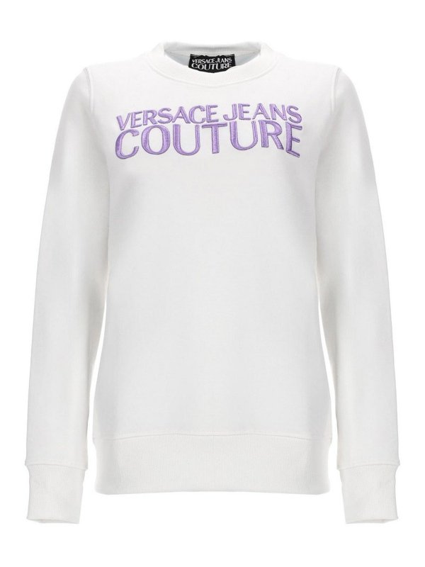 Versace Jeans Couture: スウェット＆セーター - スウェットシャツ/セーター - 白