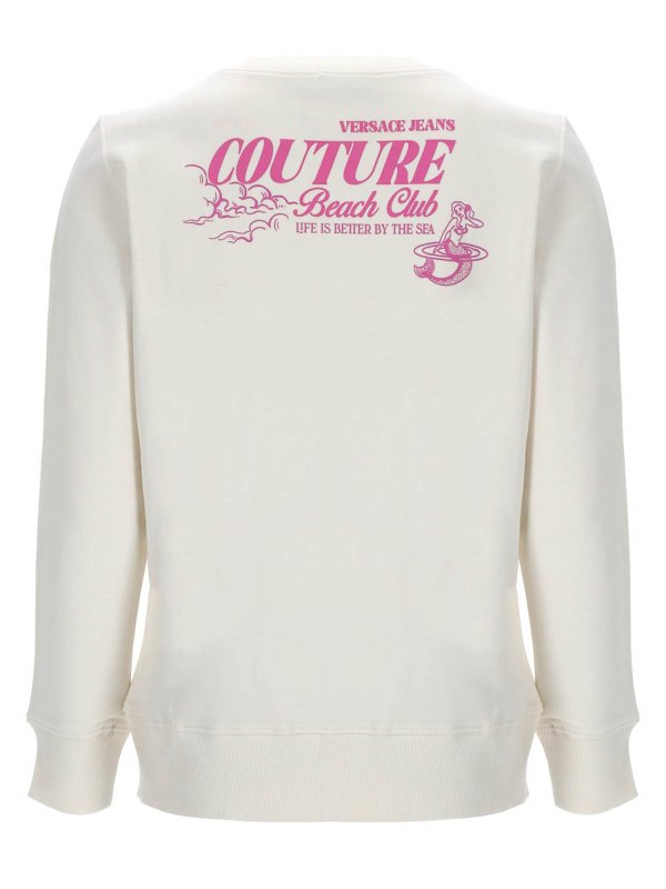 Versace Jeans Couture: スウェット＆セーター online - スウェットシャツ/セーター - 白