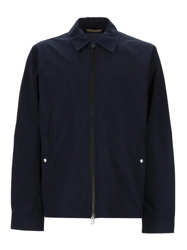 WOOLRICH: カジュアルジャケット - カジュアルジャケット - ブルー