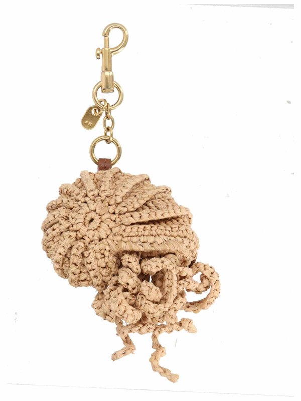 The Best Shops Anya Hindmarch: キーホルダー - キーホルダー - ベージュ