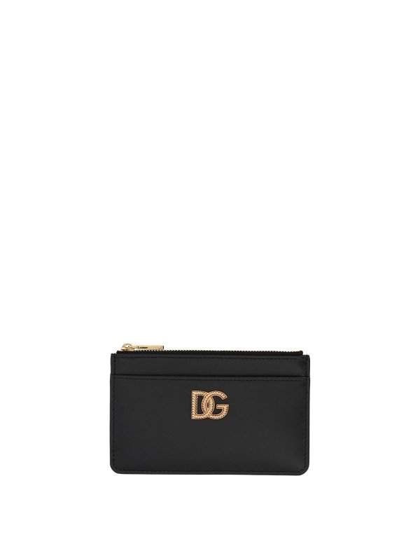 DOLCE & GABBANA: 財布＆ポーチ - 財布 - 黒
