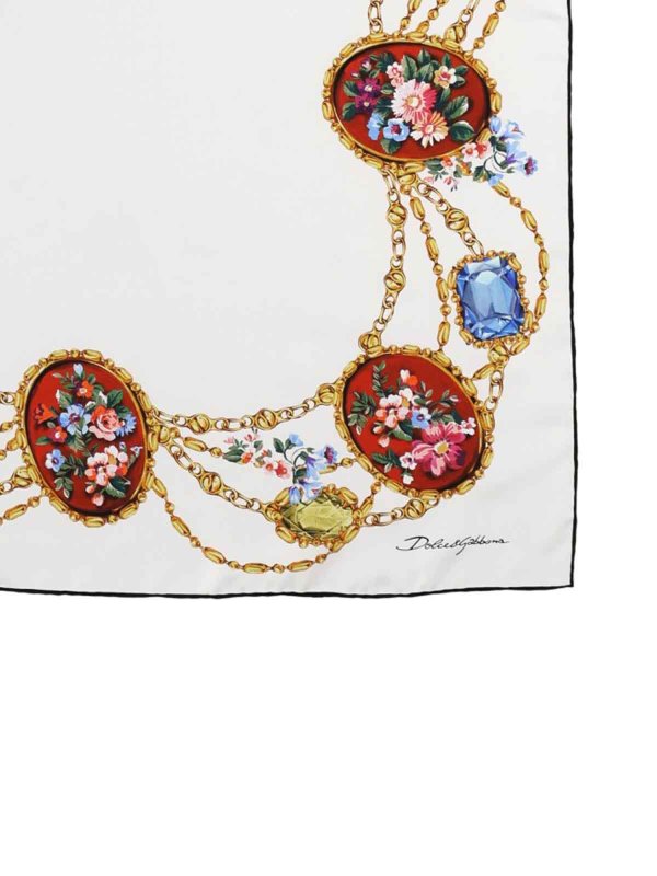 DOLCE & GABBANA: Stole & Scialli online - Sciarpa di seta