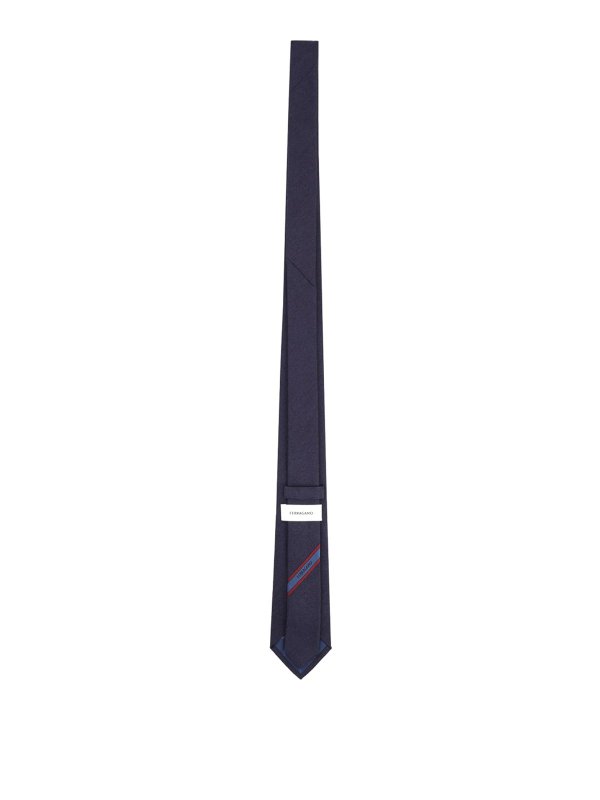 SALVATORE FERRAGAMO: Corbatas y pajaritas online - Corbata - Azul
