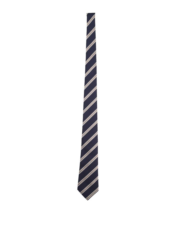 GIORGIO ARMANI: Corbatas y pajaritas - Corbata - Azul