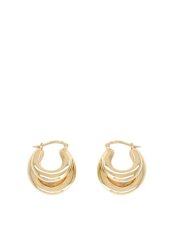 PANCONESI: Pendientes - Pendientes - Dorado