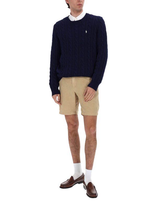POLO RALPH LAUREN: トラウザーショーツ online - ショートパンツ - ベージュ