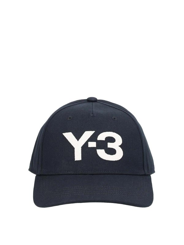 Y-3: cappelli - Cappello Da Baseball Con Logo