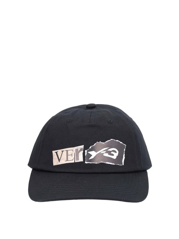 Y-3: Hüte - Hut - Schwarz