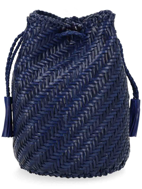 Borsa Pompom Double Jump Tan shop online: DRAGON DIFFUSION