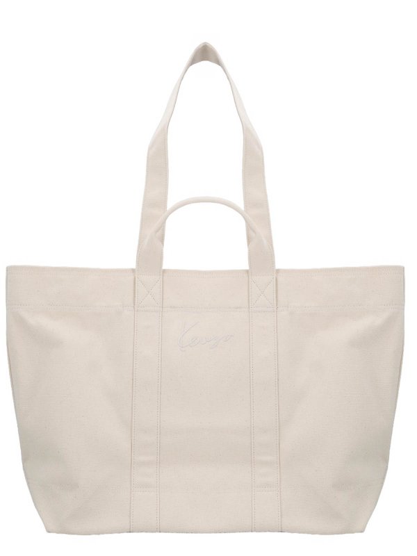 KENZO: Handtaschen online - Shopper - Beige