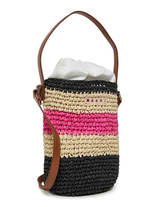 Marni: shopper online - Borsa per bustine di tÃ¨