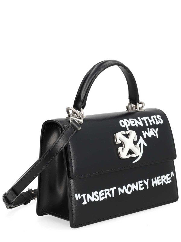 OFF-WHITE: Handtaschen online - Shopper - Schwarz