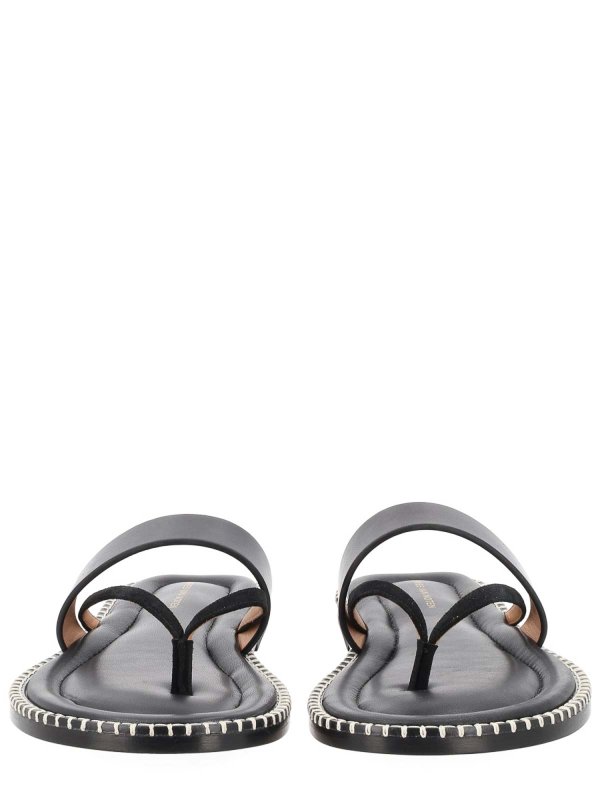 The Best Shops DRIES VAN NOTEN: フラットシューズ - 黒