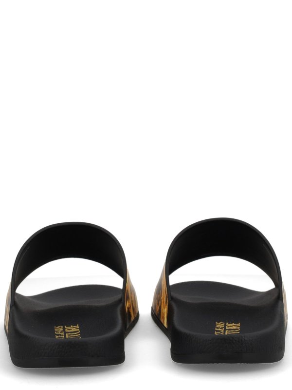 フラットシューズ - 黒 shop online: Versace Jeans Couture