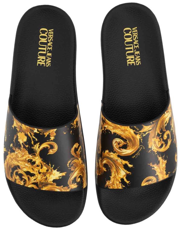 Versace Jeans Couture buy online フラットシューズ - 黒