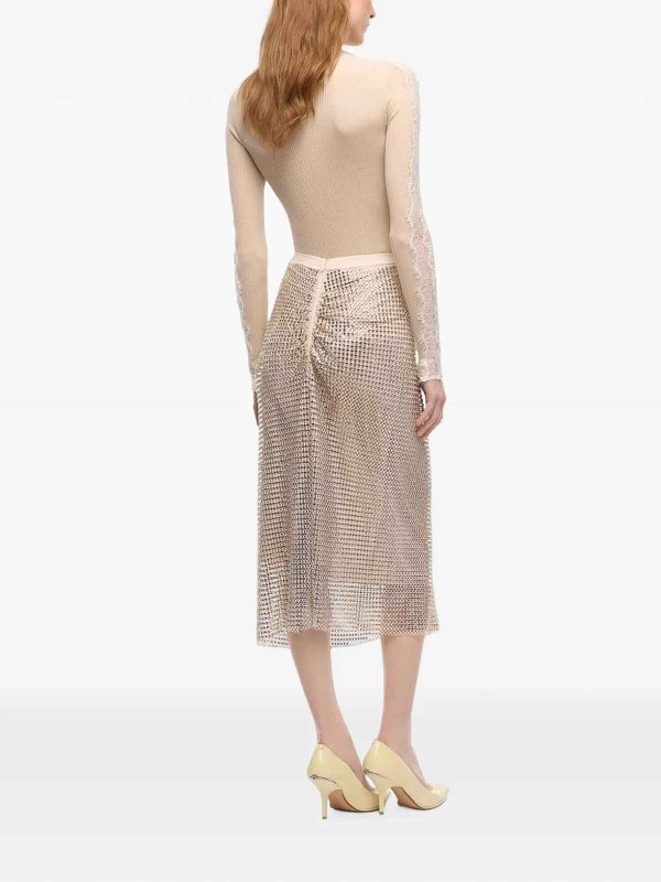 Pinko buy online 膝丈/ミディスカート - 金