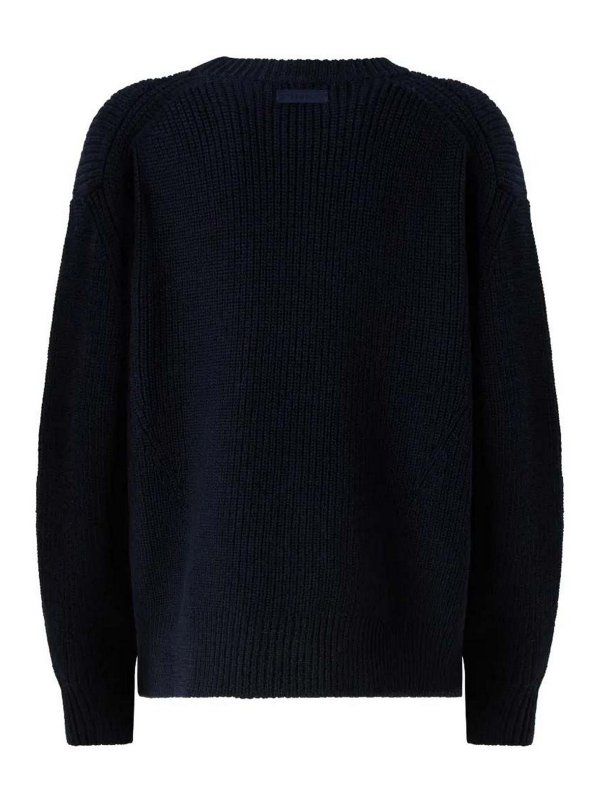 Pinko: Pull col rond - Pull Col Rond - Bleu