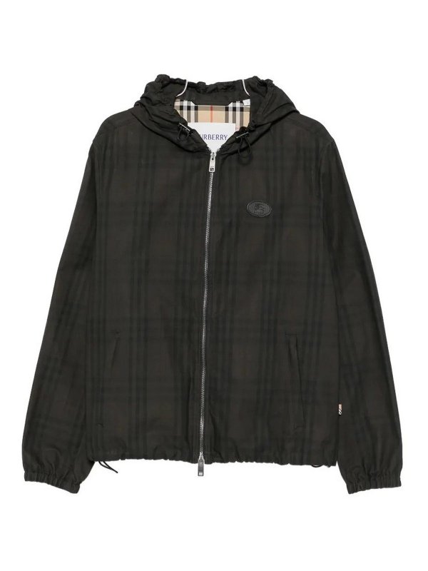 BURBERRY: カジュアルジャケット - カジュアルジャケット - 黒