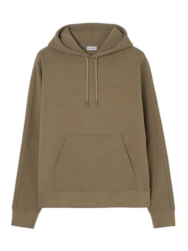 BURBERRY: Sudaderas y suéteres - Sudadera - Marrón