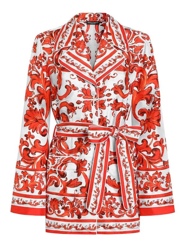DOLCE & GABBANA: Hemden - Hemd - Orange