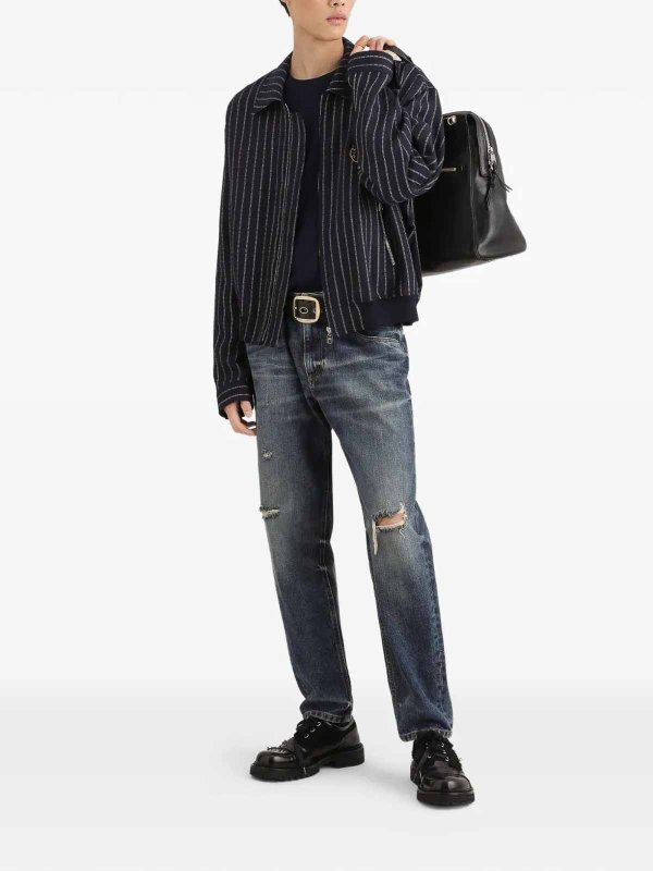 DOLCE & GABBANA: カジュアルトラウザー online - カジュアルパンツ - デニム