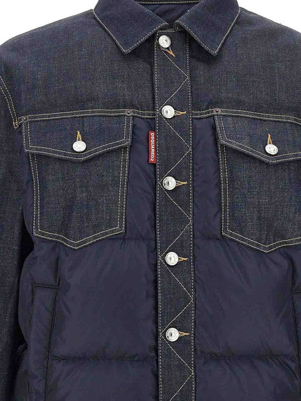 DSQUARED2 buy online カジュアルジャケット - ダークブルー