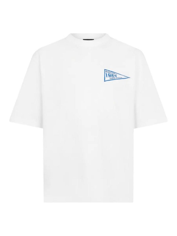 DSQUARED2: T-shirts - T-Shirt - Weiß