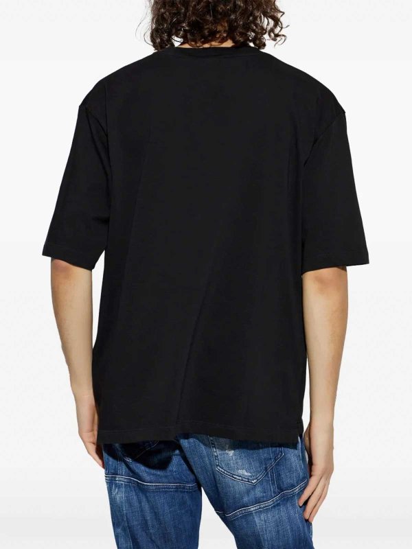 The Best Shops DSQUARED2: t-shirt - Maglietta Nera