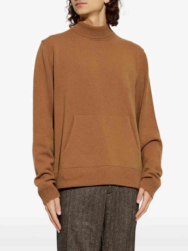 DSQUARED2: Col roulé & Col polo online - Pull Col Roulé - Camel