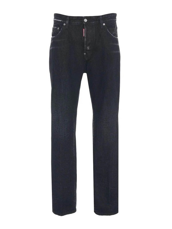 DSQUARED2: skinny jeans - Pants 5 Pockets Black