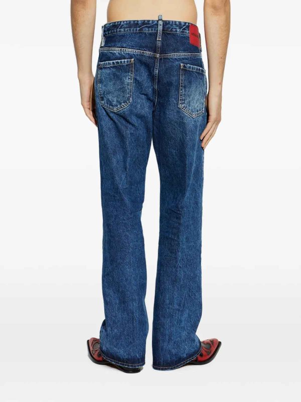 The Best Shops DSQUARED2: skinny jeans - Pants 5 Pockets Navy Blue