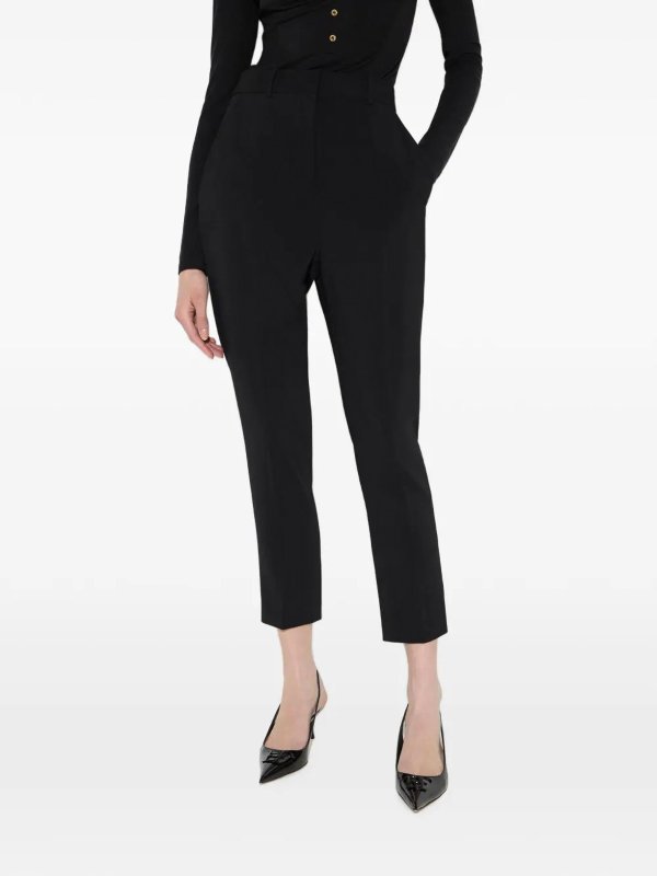 カジュアルパンツ - 黒 shop online: ELISABETTA FRANCHI