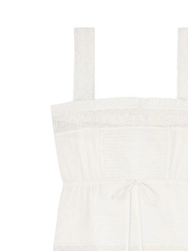 GANNI: Tops und Tank Tops online - Top - Weiß