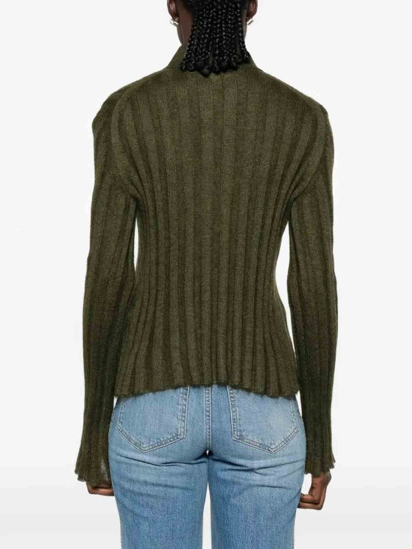 The Best Shops KHAITE: Pull col rond - Pull Col Rond - Vert