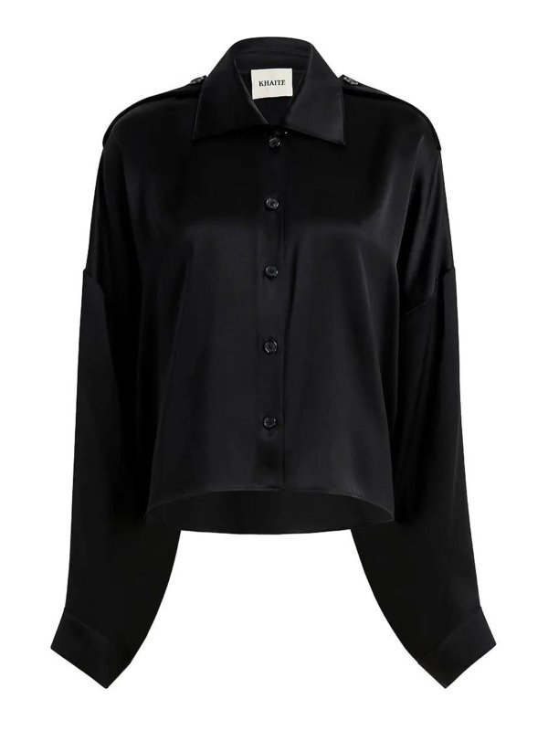 KHAITE: Tops und Tank Tops - Top - Schwarz