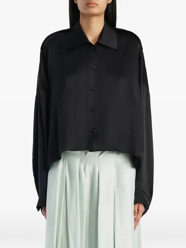 The Best Shops KHAITE: Tops und Tank Tops - Top - Schwarz