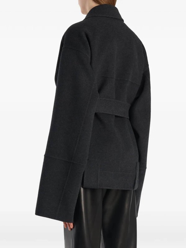 The Best Shops KHAITE: casual jackets - Alder Jacket Charcoal