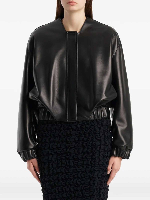 The Best Shops KHAITE: casual jackets - Cordan Jacket Black