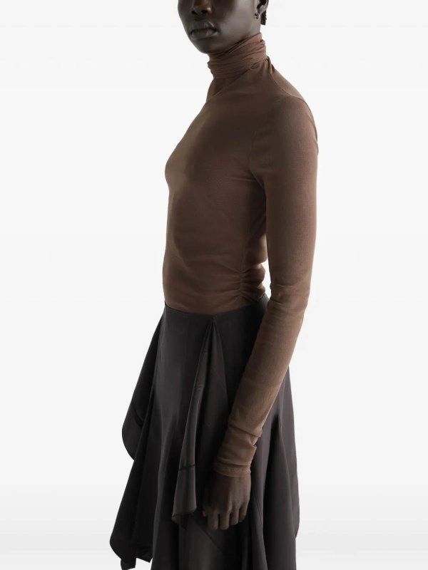 The Best Shops LEMAIRE: Tops und Tank Tops - Top - Braun