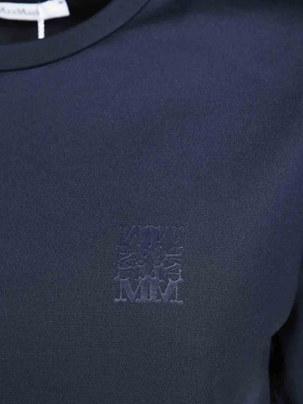 Max Mara: Tops y camisetas sin mangas online - Top - Azul
