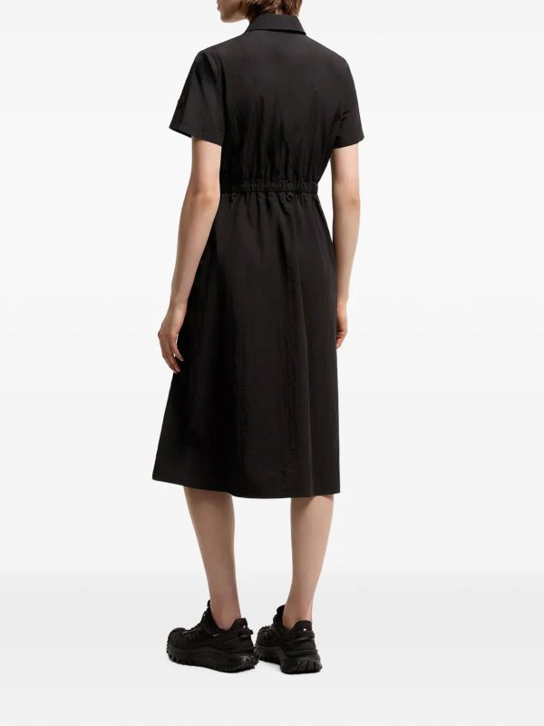 The Best Shops MONCLER: Maxikleider - Maxikleid - Schwarz