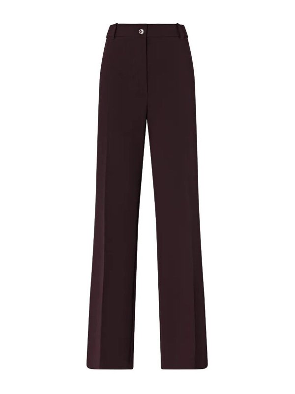 Pinko: カジュアルトラウザー - カジュアルパンツ - ダークレッド